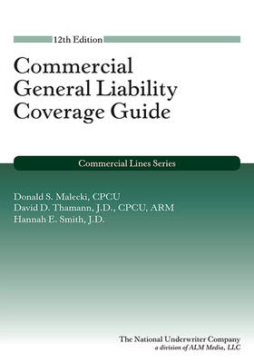 Commercial General Liability 12th Edition 1945424338 Book Cover