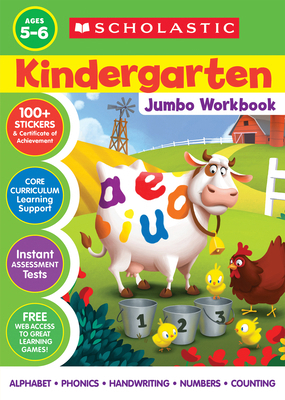 Kindergarten Jumbo Workbook 154610898X Book Cover