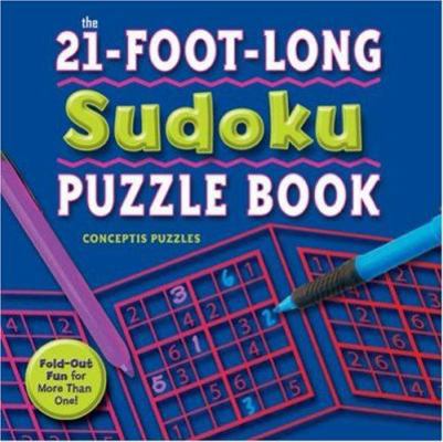 The 21-foot-long Sudoku Puzzle Book: Fold-out F... 1402745516 Book Cover