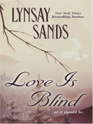 Love Is Blind [Large Print] 0786292075 Book Cover