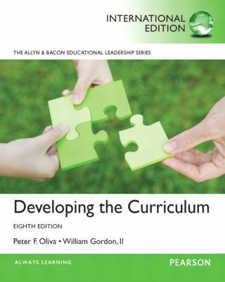 Developing the Curriculum 013288805X Book Cover