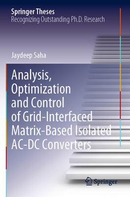 Analysis, Optimization and Control of Grid-Inte... 9811949042 Book Cover