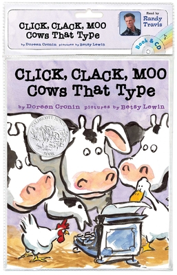 Click, Clack, Moo: Cows That Type/ Book and CD ... 1442433701 Book Cover