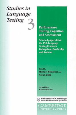 Performance Testing, Cognition and Assessment: ... 0521484650 Book Cover