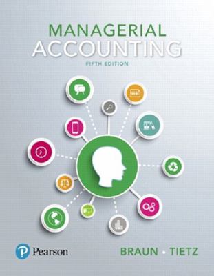 Mylab Accounting with Pearson Etext -- Access C... 0134161645 Book Cover