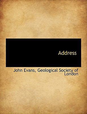 Address [Large Print] 1116022508 Book Cover