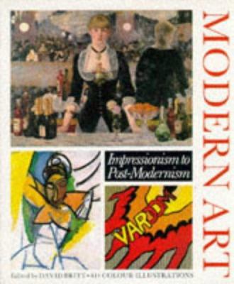 Modern Art : Impressionism to Post Modernism 0500235546 Book Cover
