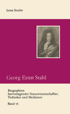 Georg Ernst Stahl [German] 3322006298 Book Cover