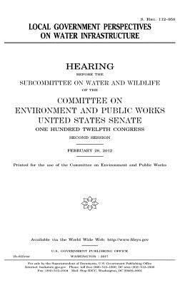 Local government perspectives on water infrastr... 1979907471 Book Cover