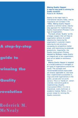 Making Quality Happen 0412553104 Book Cover