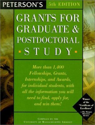 Peterson's Grants for Graduate & Post Doctoral ... 0768900190 Book Cover