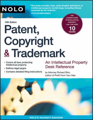 Patent, Copyright & Trademark 1413309208 Book Cover