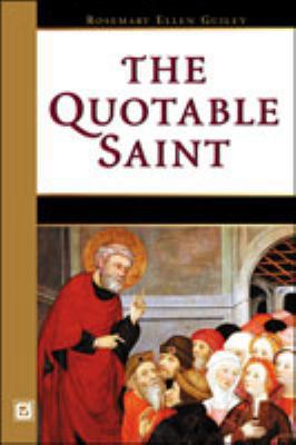 The Quotable Saint 0816043752 Book Cover