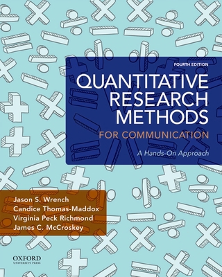 Quantitative Research Methods for Communication... 0190861061 Book Cover