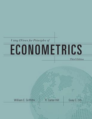 Using EViews for Principles of Econometrics 0471787116 Book Cover