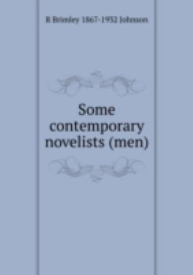 Some Contemporary Novelists Men 5879470156 Book Cover