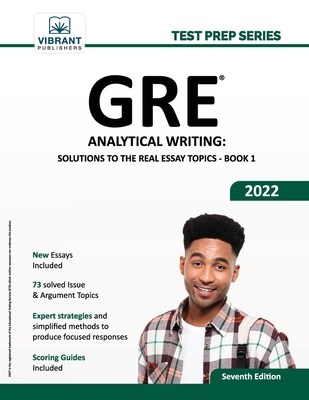 GRE Analytical Writing: Solutions to the Real E... 1636510671 Book Cover