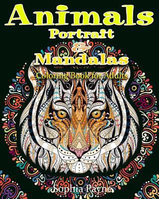 Animals Portrait & Mandalas: coloring book for ... 1539960951 Book Cover