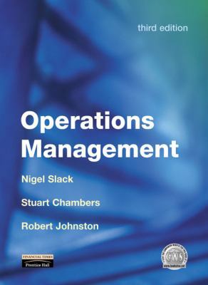 Operations Management (3rd Edition) 0273646575 Book Cover