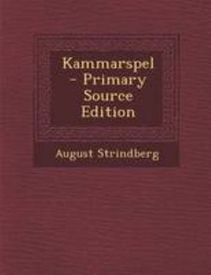 Kammarspel [Swedish] 1294291939 Book Cover