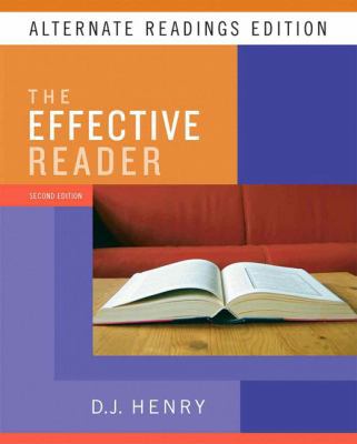 Effective Reader, The, Alternate Reading Editio... 020573717X Book Cover