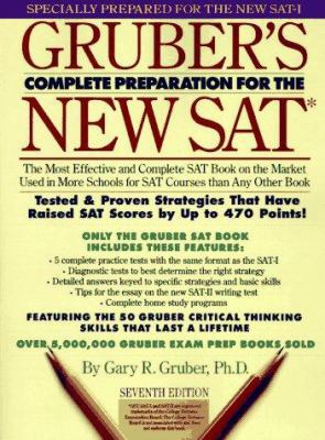 Gruber's Complete Preparation for the New SAT 0064636194 Book Cover