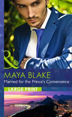 Married For The Prince's Convenience [Large Print] 0263256863 Book Cover