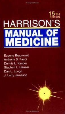 Harrison's Manual of Medicine 0071373772 Book Cover