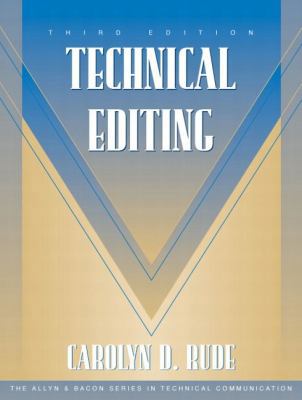 Technical Editing 020533556X Book Cover