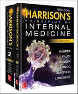 Harrison's Principles of Internal Medicine 0071802150 Book Cover