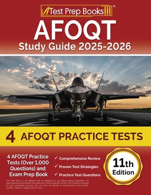 AFOQT Study Guide 2025-2026: 4 AFOQT Practice T... 1637757824 Book Cover