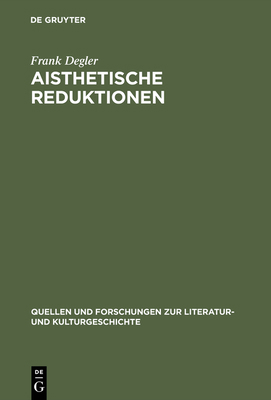 Aisthetische Reduktionen: Analysen Zu Patrick S... [German] 3110177595 Book Cover