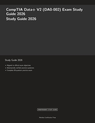 CompTIA Data+ V2 (DA0-002) Exam Study Guide 2026 1608887766 Book Cover