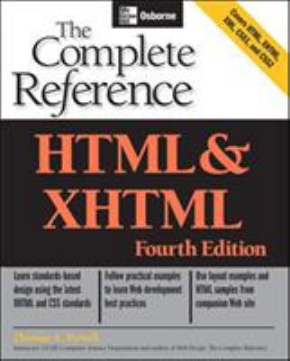 HTML & XHTML: The Complete Reference (Osborne C... 007222942X Book Cover