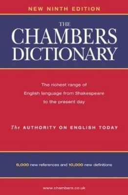 The Chambers Dictionary 055010013X Book Cover