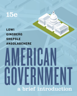 American Government: A Brief Introduction 0393674932 Book Cover