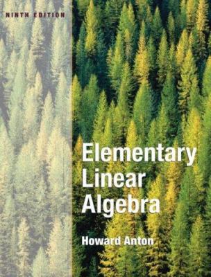 Elementary Linear Algebra 0471669601 Book Cover