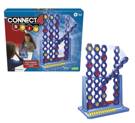 Hasbro Gaming Connect 4 Spin Game, Features Spi... B09NRSY5YT Book Cover