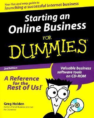 Starting an Online Business for Dummies [With] 0764506889 Book Cover