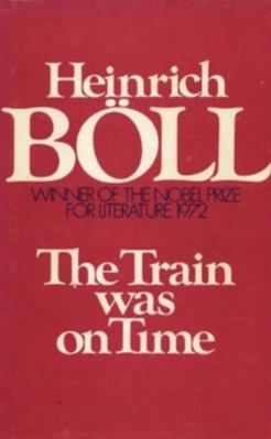 The train was on time; 0436054477 Book Cover