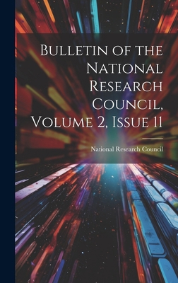 Bulletin of the National Research Council, Volu... 1020005939 Book Cover