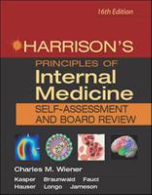 Harrison's Principles of Internal Medicine Boar... 0071435344 Book Cover