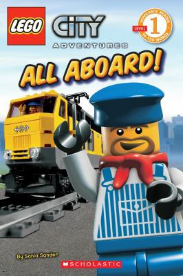 Lego City: All Aboard! (Level 1) 0545177642 Book Cover
