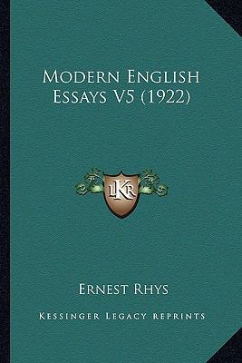 Modern English Essays V5 (1922) 1164063774 Book Cover