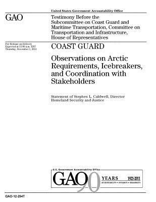 Coast Guard: observations on Arctic requirement... 1974498077 Book Cover