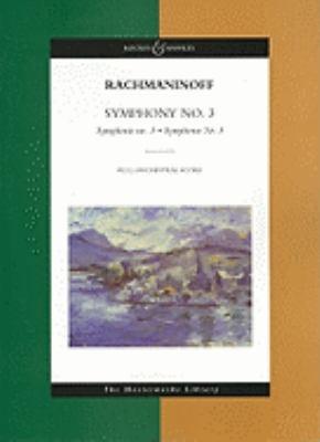 Symphony No. 3 0851624634 Book Cover