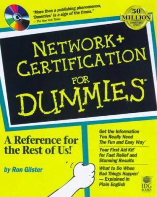 Network+ Certification for Dummies [With *] 0764505459 Book Cover