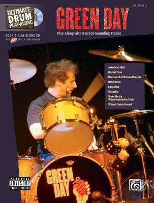 Ultimate Drum Play-Along Green Day: Play Along ... 0739044311 Book Cover