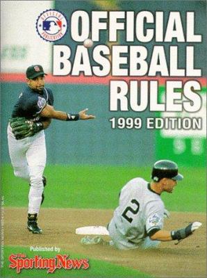 Official Baseball Rules 1999 (Annual) 0892046074 Book Cover