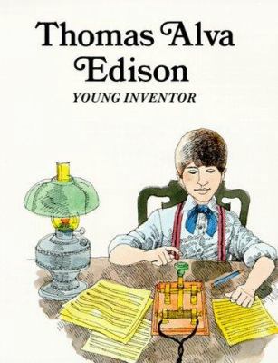 Thomas Alva Edison : Young Inventor (Easy Biogr... 0893758426 Book Cover